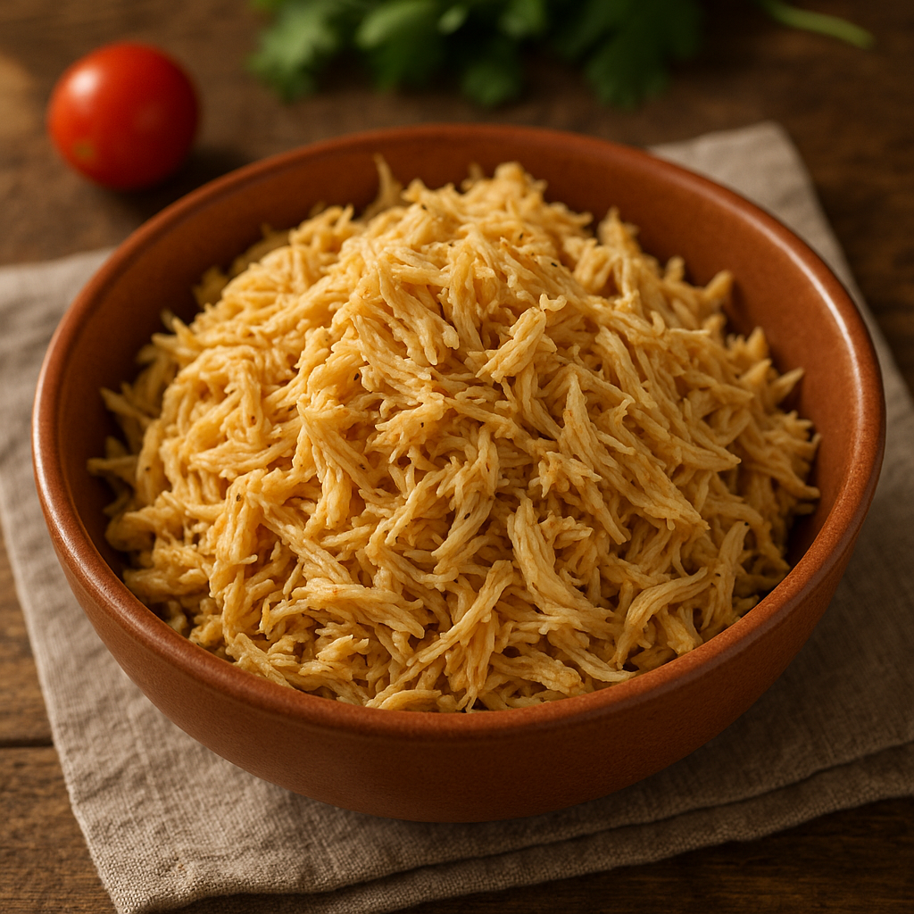 Frango desfiado rápido