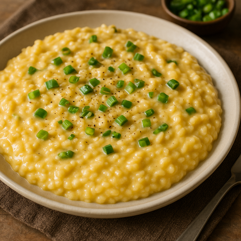 Arroz cremoso diferente