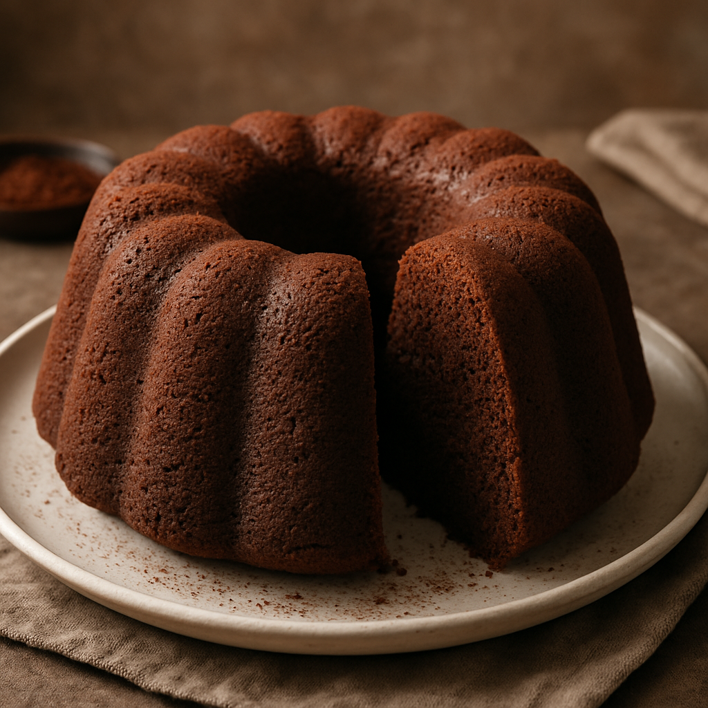Bolo de chocolate fofinho