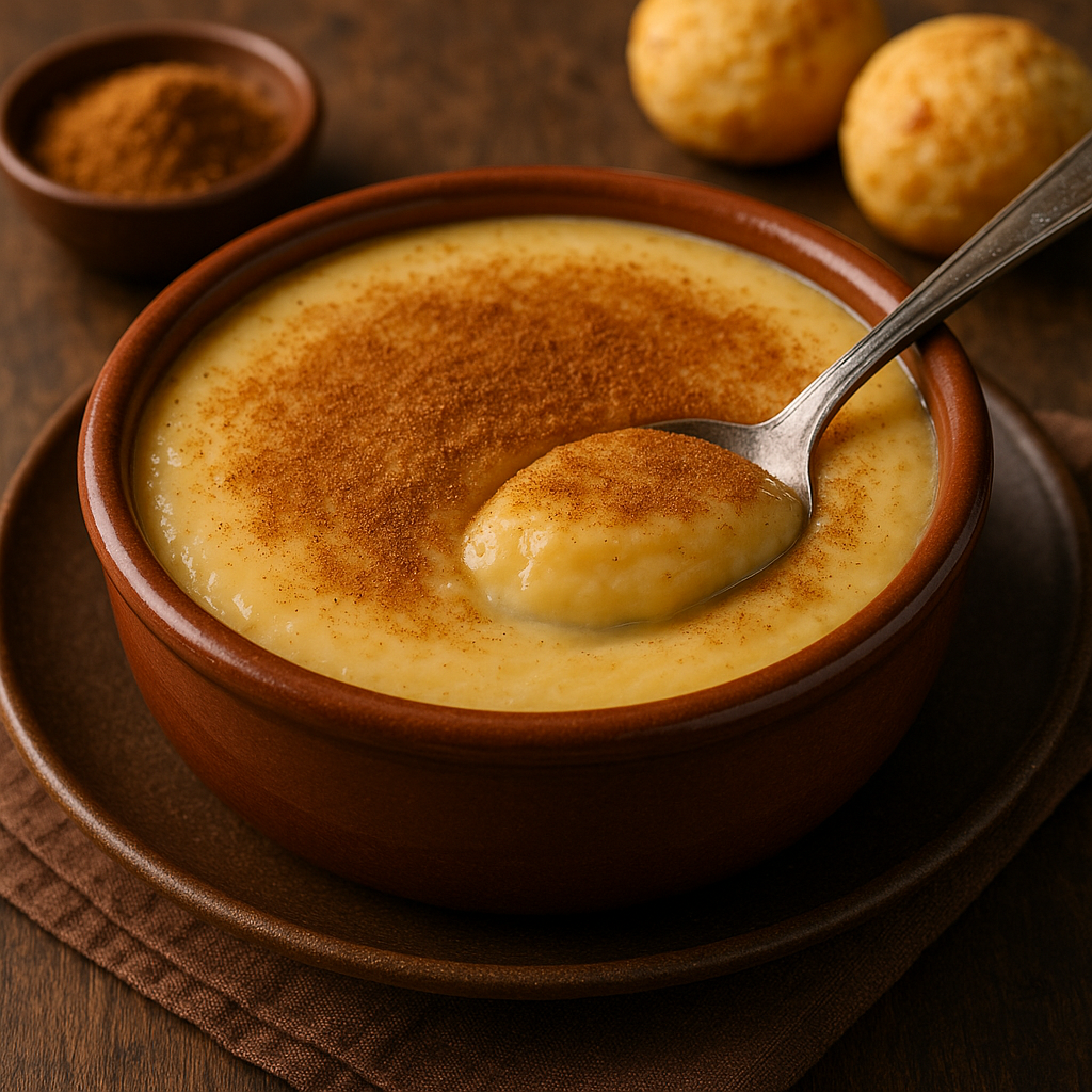 Doce cremoso caseiro