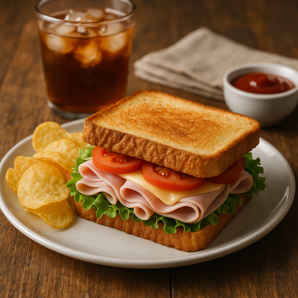 Lanche rápido para a tarde