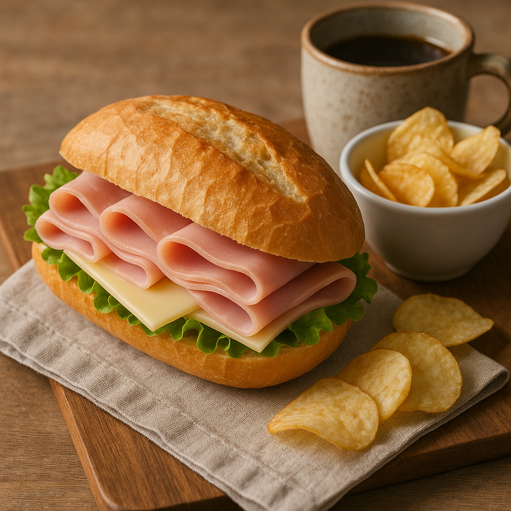 Lanche rápido para a tarde