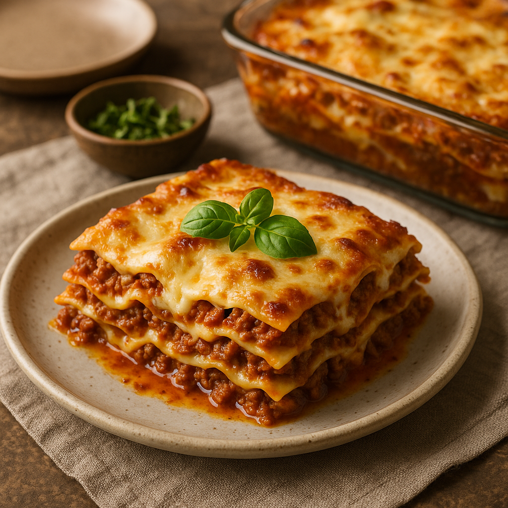Lasanha caseira fácil