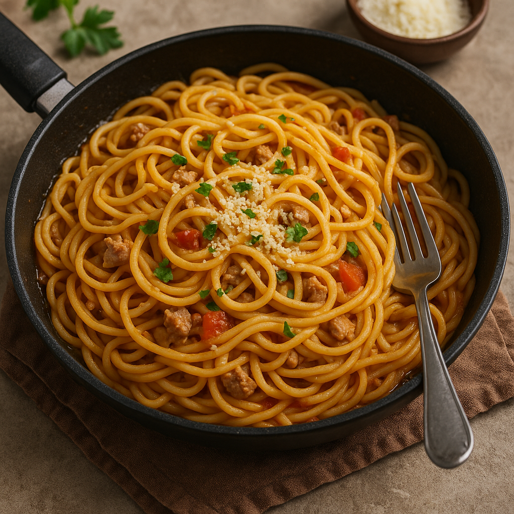 Massa rápida de frigideira